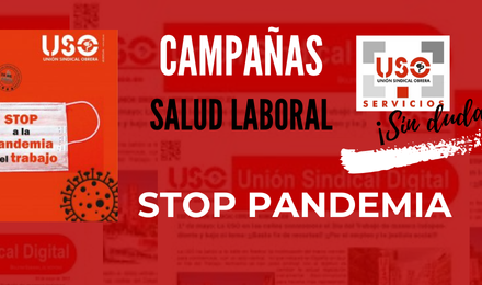 Campañas de Salud laboral: stop a la pandemia