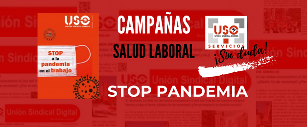 Campañas de Salud laboral: stop a la pandemia