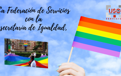 USO La Rioja, Participa en la manifestación del Orgullo