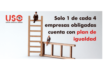 Plan de Igualdad, solo 1 de cada 4 empresas lo tiene registrado.