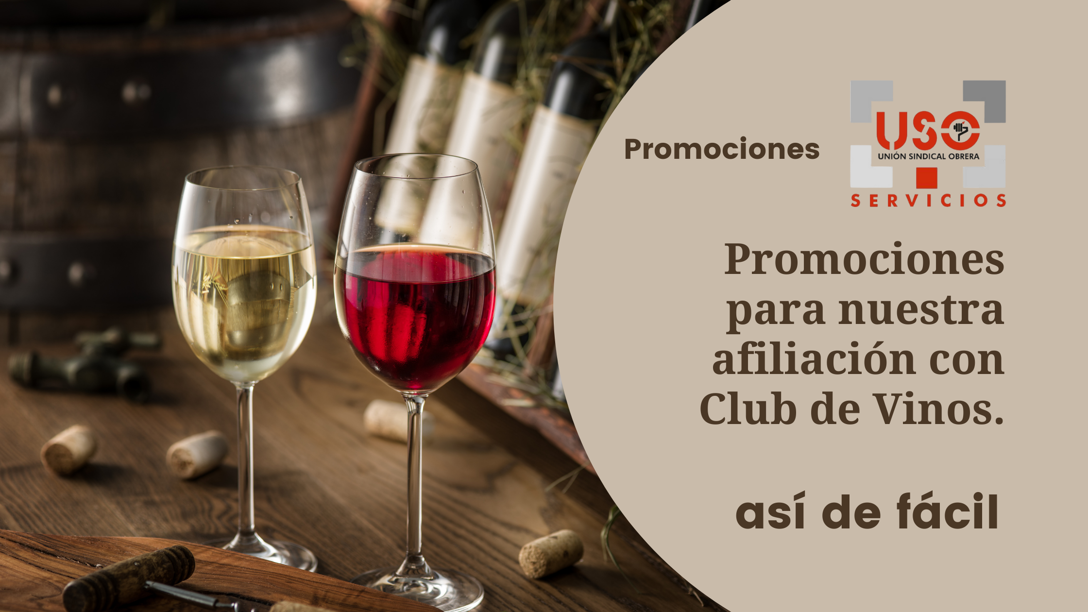 Promociones para nuestra afiliación con Club de Vinos. - fs-uso