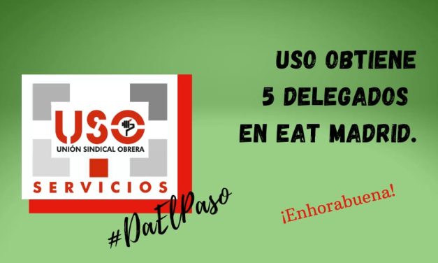 USO obtiene 5 delegados en EAT Madrid