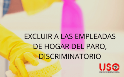 Excluir a las empleadas de hogar del paro es discriminatorio según el TJUE