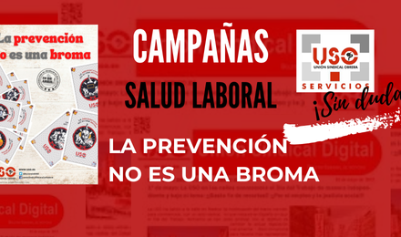 Campaña 28 Abril: La prevención no es una broma