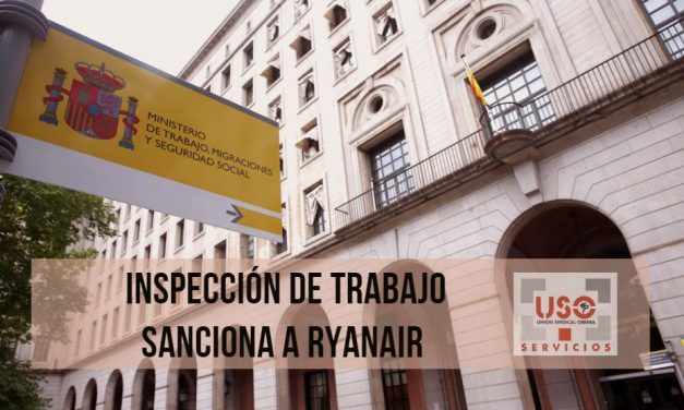 Inspección de Trabajo sanciona a Ryanair