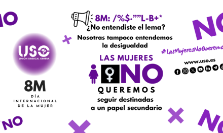 Campaña 8 de marzo de 2024: Las mujeres NO queremos