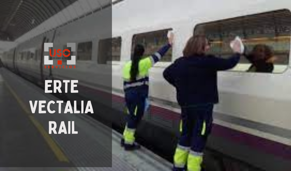 USO no firma acuerdo de ERTE en Vectalia Rail