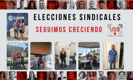 Seguimos creciendo en las elecciones sindicales