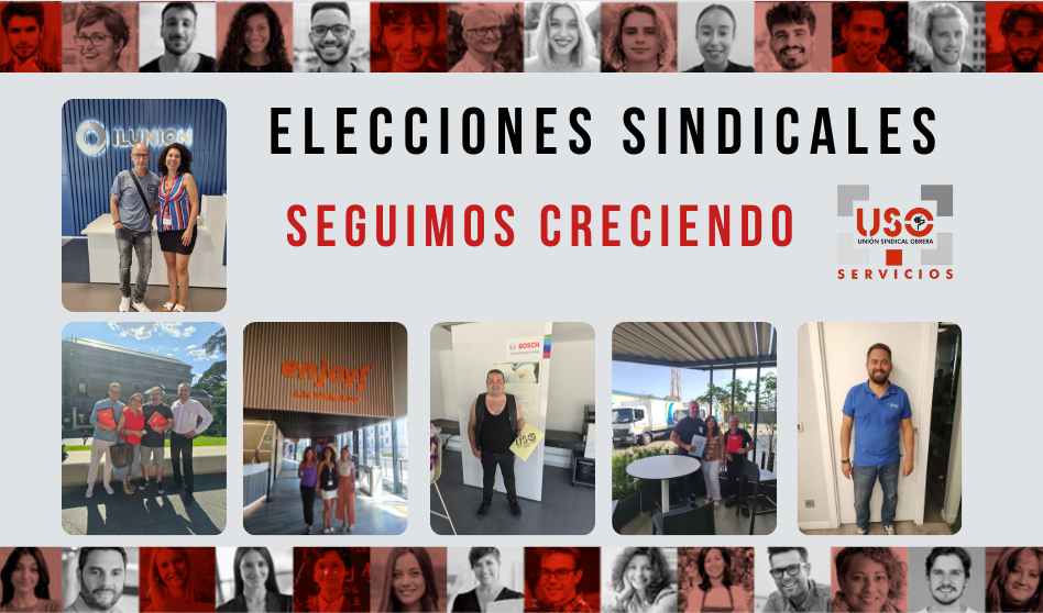 Seguimos creciendo en las elecciones sindicales