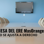 Constitución de la mesa única en el ERE de MasOrange