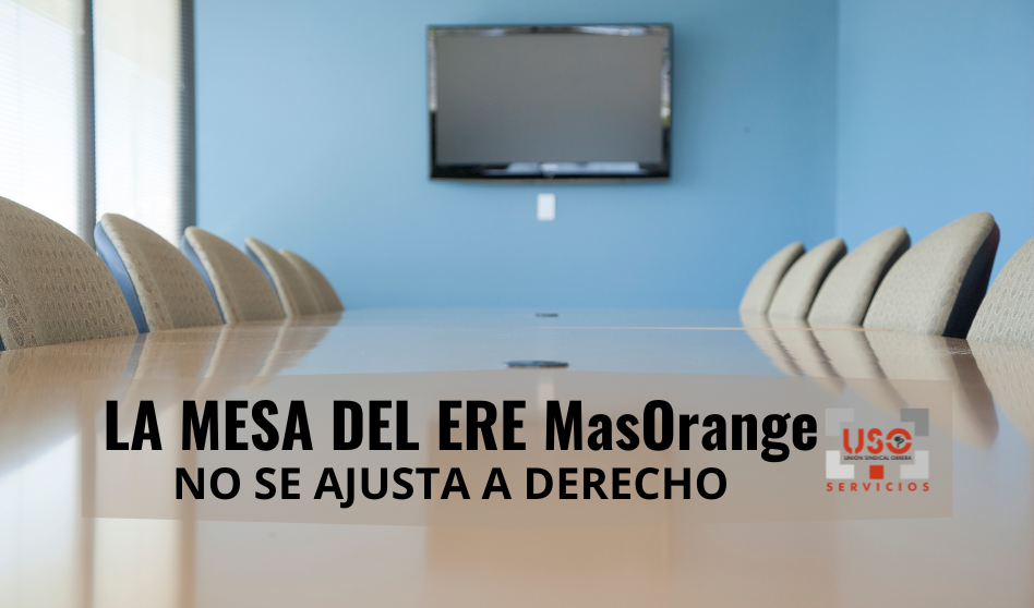 Constitución de la mesa en el ERE de MasOrange