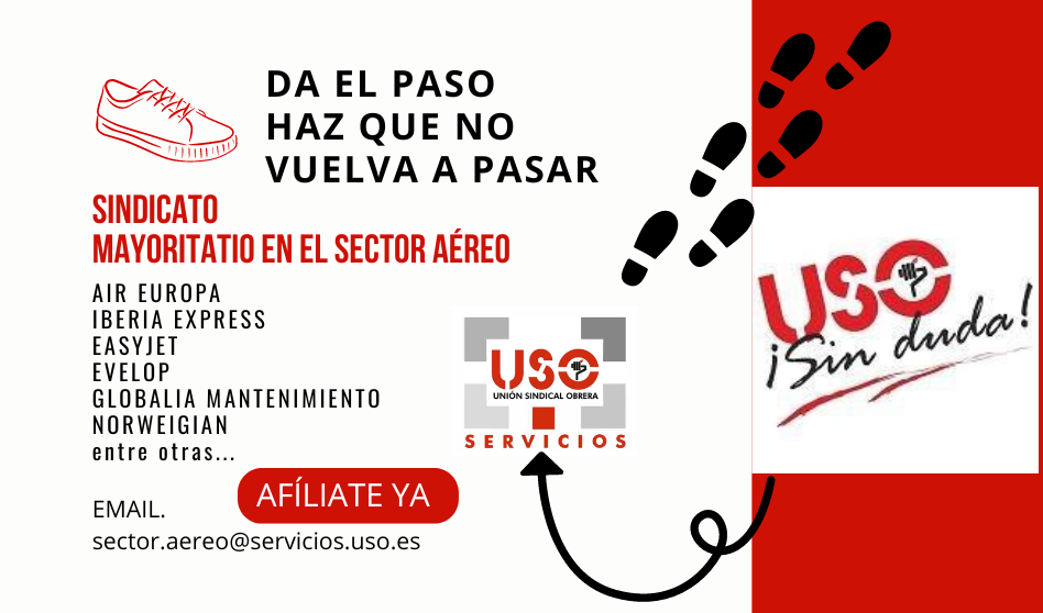 USO se consolida en el sector aéreo