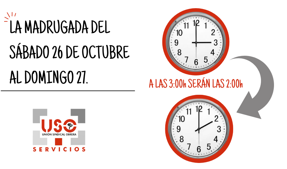 ¿Cómo afecta el cambio horario a las personas trabajadoras?