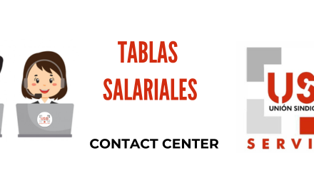 Tablas salariales Contact Center 2025