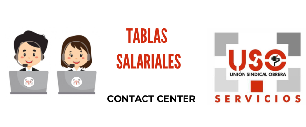 Tablas salariales Contact Center 2025