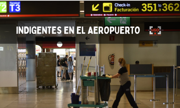 Aeropuerto de Barajas: personas sin hogar